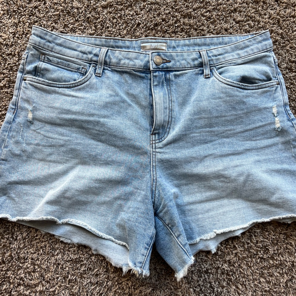 Kut from the Kloth Light Blue Jean Shorts